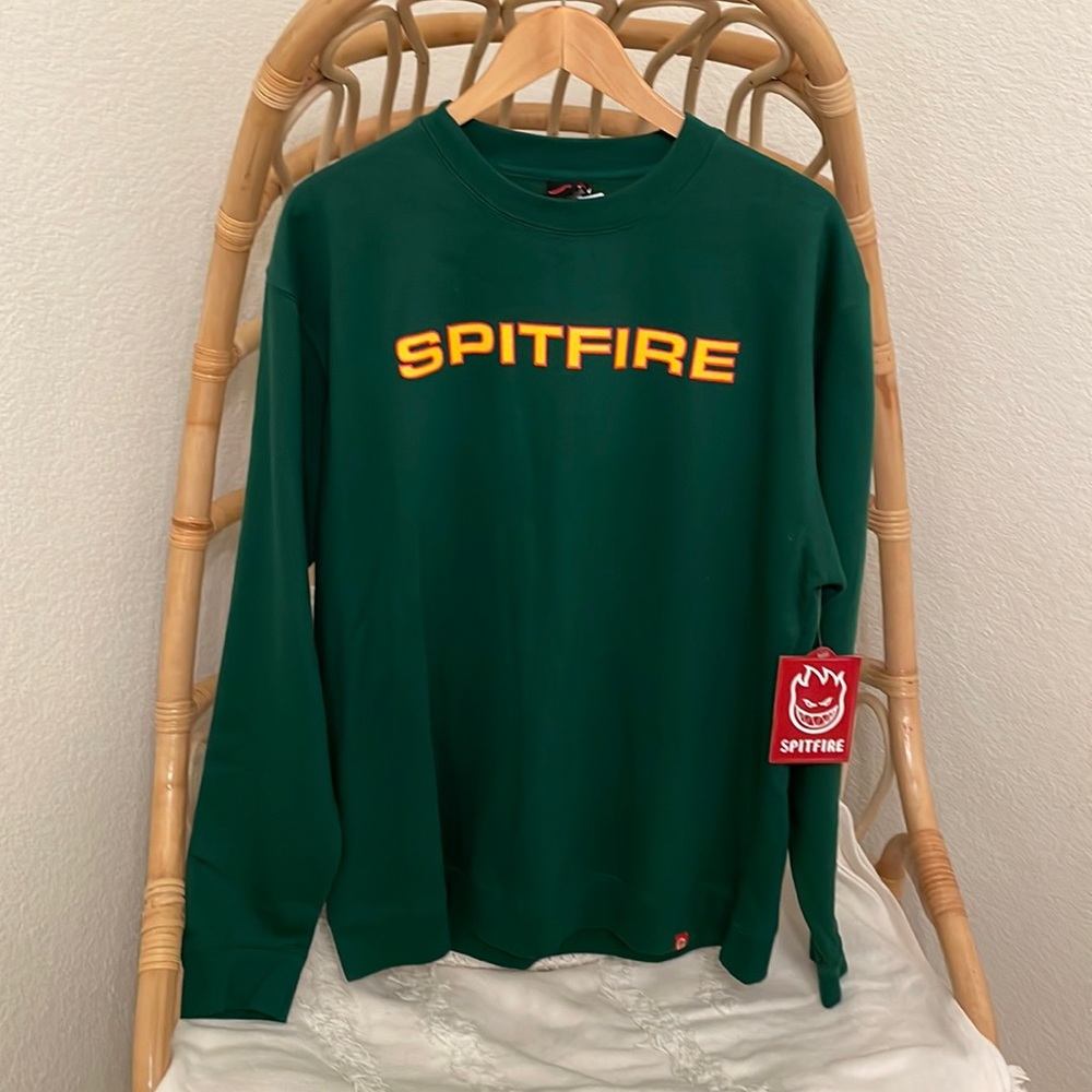 Spitfire green sweatshirt